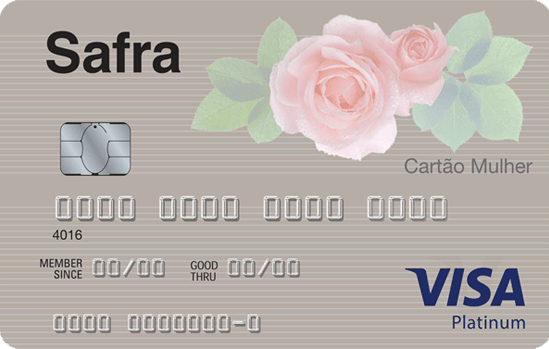 Safra Visa Platinum Mulher