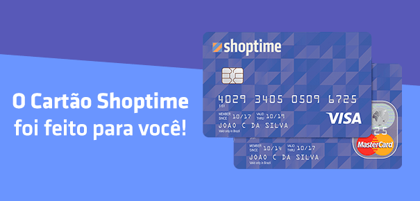 Cartão Shoptime 