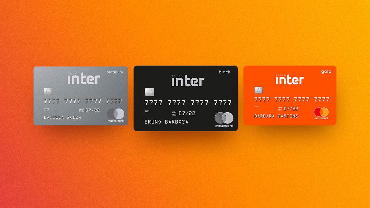 Cartão de crédito Inter Internacional Sem anuidade, com serviços ilimitados e gratuitos