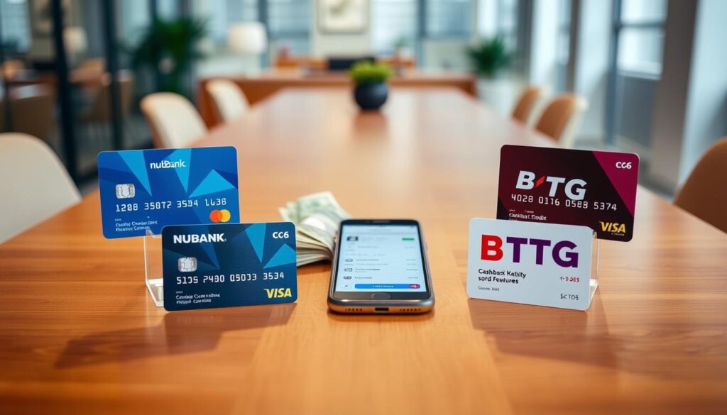 cartões cashback nubank c6 btg