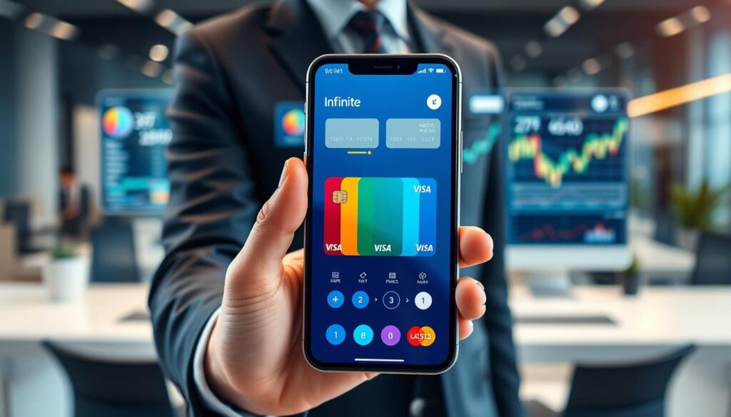cartões integrados ao app cartões integrados ao app
