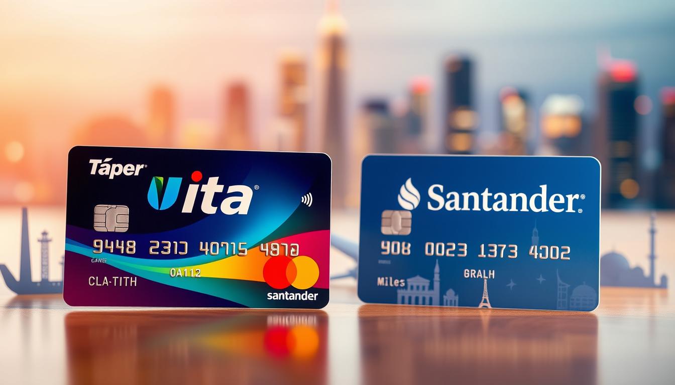 cartões milhas itau santander