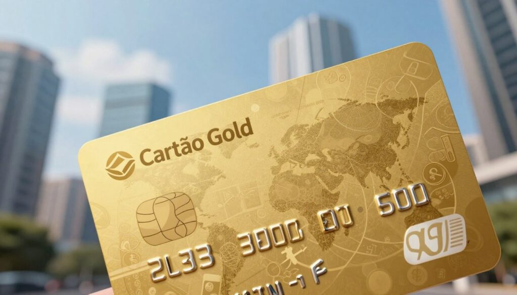 Cartão Gold aceitação internacional Cartão Gold aceitação internacional