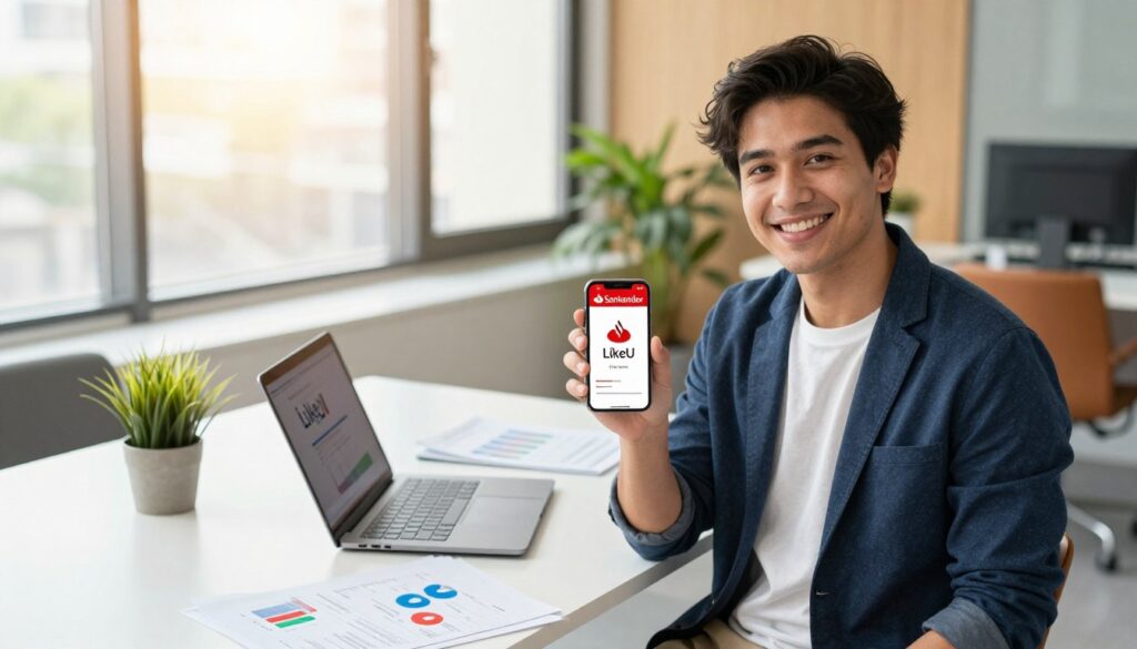 Santander LikeU liberdade financeira Santander LikeU liberdade financeira