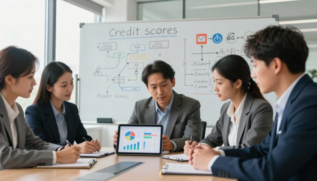 cálculo do score de crédito