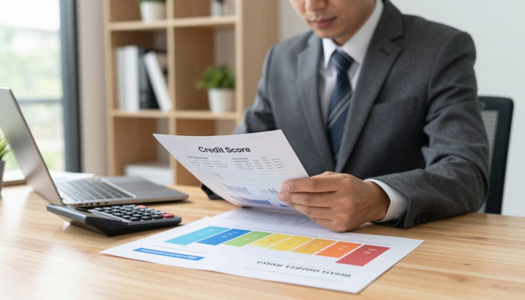 cálculo score de crédito