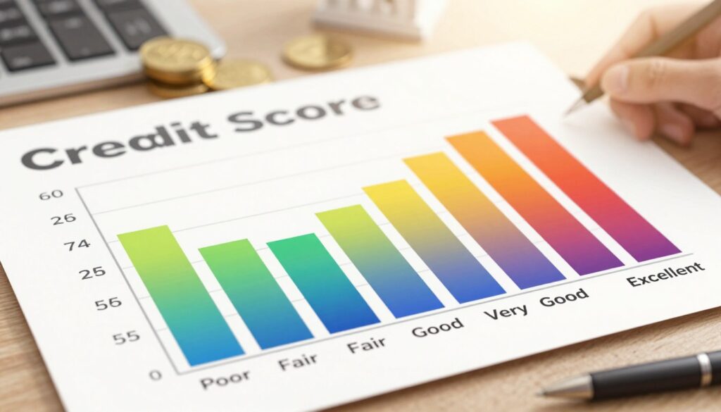 escala de pontuação de crédito