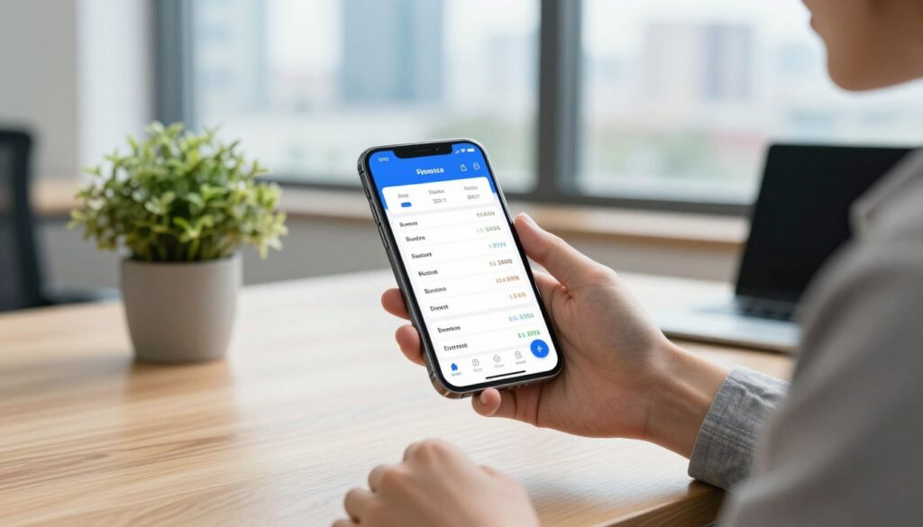 gestão pelo aplicativo