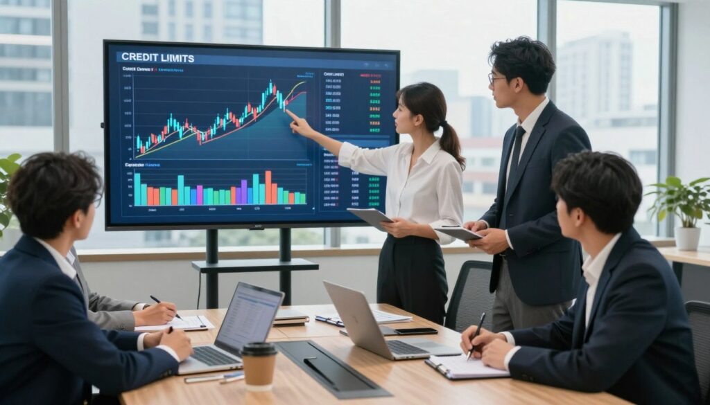 Limite de crédito e instituição financeira