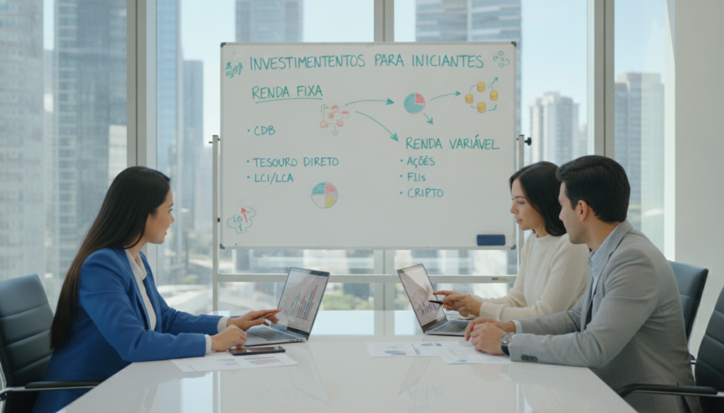 Investimentos para iniciantes Investimentos para iniciantes