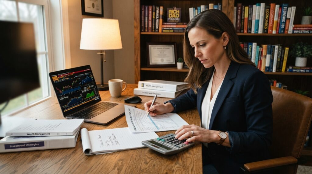 organização financeira