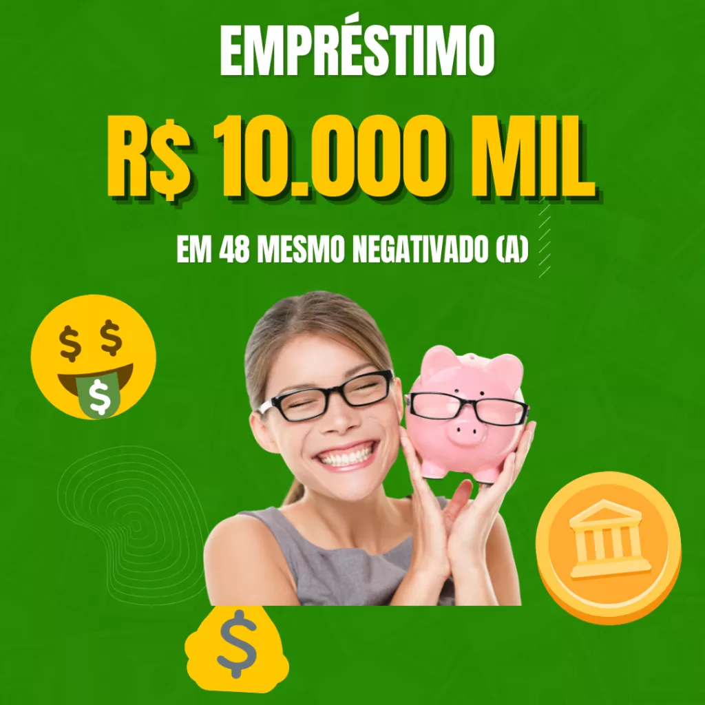 Até R$10.000 de limite