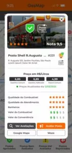 Posto Com Valor Do Combustivel
